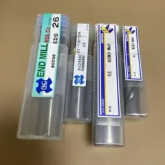 ハイス　エンドミル　OSG ミスミ　4点セット