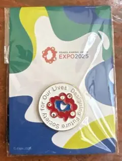 【未開封】EXPO 2025　ミャクミャク　キャスト色差しピンバッジ