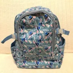 スティッチ柄リュック 水色
