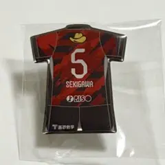 鹿島アントラーズ 25 プレイヤーズ ピンバッジ 関川郁万 ②
