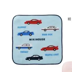 MIKI HOUSE 車のイラスト タオル