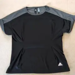 adidas 半袖Tシャツ ブラック Sサイズ