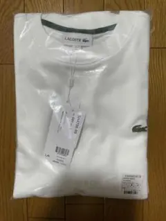 LACOSTE ラコステ　ホワイト 半袖 トレーナー XL 新品
