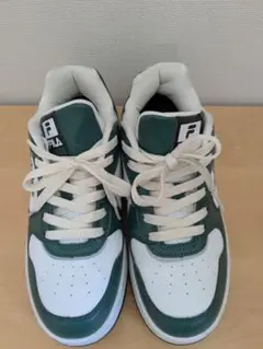 FILA グリーン ホワイト スニーカー