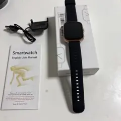 Smartwatch ブラック/ローズゴールド 本体