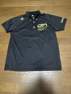 DISCRETE ATHLETIC ポロシャツ Oサイズ 黒