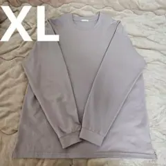 GU ドライポンチクルーネックT ピンク XL