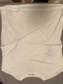 Awesome Threads 長袖ニットシャツ クリーム色