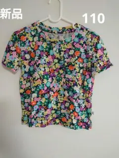 新品☆GAP花柄Tシャツ110