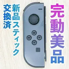 ニンテンドー　ジョイコン(左)　グレー 66
