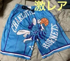 新品　日本未発売　NBA ホーネッツ　ミッチェル&ネス　バスパン　グラデーション 新品 日本未発売 NBA ホーネッツ ミッチェル&ネス バスパン