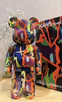 ベアブリック　KAWS TENSION　400%