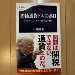 基軸通貨ドルの落日 トランプ・ショックの本質を読み解く