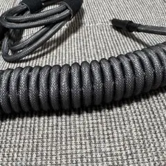 HyperX コイルケーブル キーボードケーブル グレー・ブラック