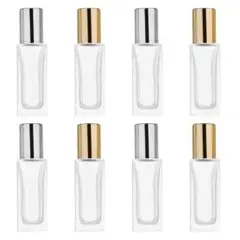 Frcolor ロールオンボトル 7ml ガラス 小分け容器 8本セット