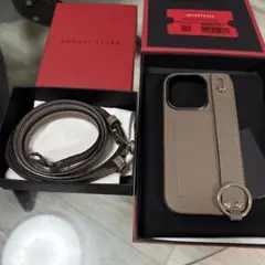 BONAVENTURA レザー iPhoneケース ストラップ付き