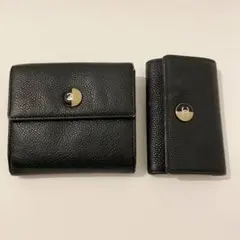 CHANEL シャネル 二つ折り財布 ブラック 黒 ベージュ ヴィンテージ