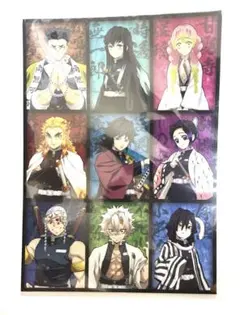 鬼滅の刃　柱9人集合　A4 クリアファイル 新品未使用品