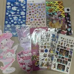 シール　まとめうり（サンリオ・ディズニーなど）