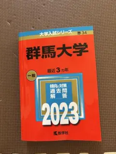 週末セール　群馬大学 一般 2023 赤本