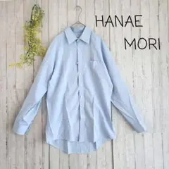 メンズシャツ 　シャツ　ドレスシャツ　ビジネス　フォーマル 　長袖　ハナエモリ