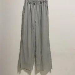 nikoand...シフォンワイドパンツM