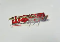 2022FW supreme ステッカー ″鉄拳タイトル″