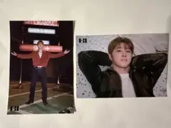 B.I ハンビン バースデー記念ガチャステッカー　2枚セット
