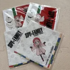 SPY×FAMILY CODE: White ハンカチ 4枚セット