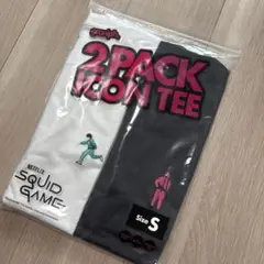 S イカゲーム デスゲーム｜2パックアイコンTシャツ