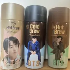 BTS コーヒー  hot brew  cold brew  グク ユンギ