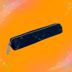 《希少》 シャネル 旧トラベルライン ペンケース ブラック系