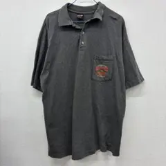 HARLEY DAVIDSON ポロシャツ　グレー　 XL △22