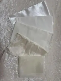 ホワイト生地セット 5枚 ハンドメイド