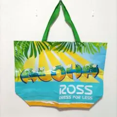 ROSS エコバッグ 大きめ カラフル