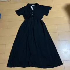 【新品・未使用】半袖ロング丈ワンピース