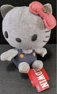 タグ付♡希少　ハローキティ　Sanrio×EDWIN マフラーぬいぐるみ2体 タグ付♡希少ハローキティSanrio×EDWIN マフラーぬいぐるみ2体