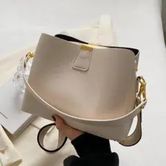 ハンドバッグ ショルダーバッグ レディース　PUレザー ホワイト 白 2way