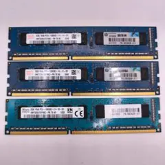 2GB メモリ PC3 3枚 セット まとめ 売り HP SK Hynix