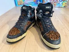 80年代　PUMA　BEAST　オリジナル　台湾　黒　豹　プーマ　ビースト