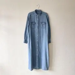 AMERICAN HOLIC アメリカンホリック Wポケットシャツワンピース