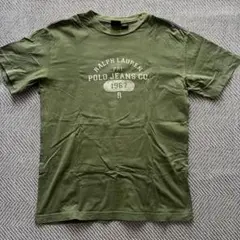 Polo Jeans Co. オリーブグリーン Tシャツ M