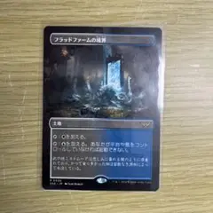 フラッドファームの境界　ボーダーレス　レア