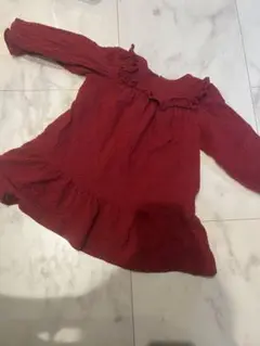 zara ワンピース　92 レッド　購入価格7990円
