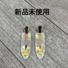 新品未使用　マルチカラー ヘアピン