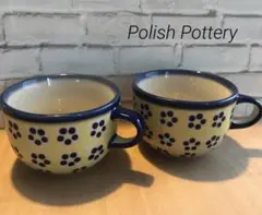 ⭕️SALE⭕️polish potteryポーリッシュポタリーティーカップ2個