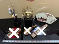 最終値下げ　8点セット 雛人形小道具　天冠飾り　お姫様冠　雛人形天冠　台座付き Amazon | 雛人形の天冠 お雛様道具 雛人形飾り 人形の天冠 | 平