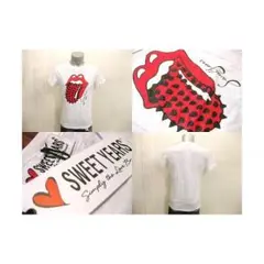名作 SWEET YEARS スウィートイヤーズ 半袖Tシャツ ホワイト L