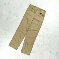 ブルーフキャンプ ワークパンツ チノパンツ ストレート ベージュ M*BD913