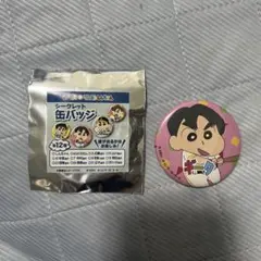 ソフトバンクホークス クレヨンしんちゃん 缶バッジ 柳田悠岐